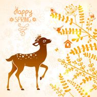 Deer Silhouette N9