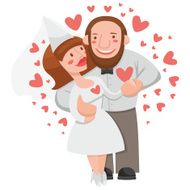 Bride and groom N48