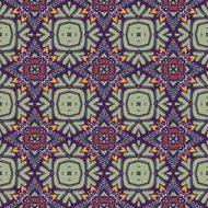 Seamless flower pattern background N13