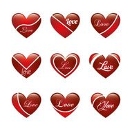 Hearts pattern N26