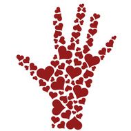 Heart hand