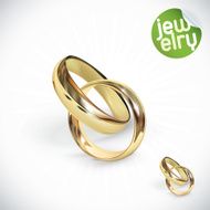 Gold rings N4