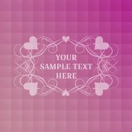 Vintage Background and Label