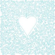romantic valentine card with heart N3