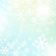 Christmas background snowflakes and soft colors N12