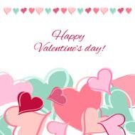 Happy Valentines Day card N136