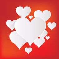 Heart icon medical background Love N2