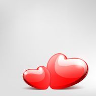 Two hearts Valentine&#039;s day N10