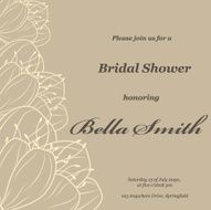Wedding or invitation card abstract vector flower pattern background N49