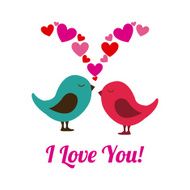 Love Design with Birds N12