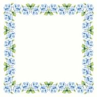 Decorative Frame With Roses