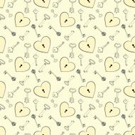 Heart and keys N12