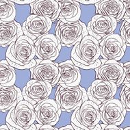 Seamless pattern with roses N120