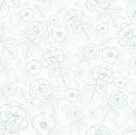 Seamless pattern of flowers N46