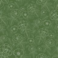Seamless pattern of flowers N47