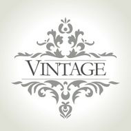 vector vintage frame N21