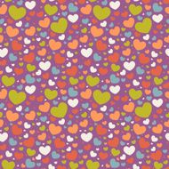 Valentine seamless pattern with hearts N9