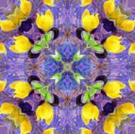 watercolor flower N22
