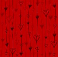seamless heart textured background