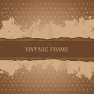 Vintage Frame Vector Illustration N2