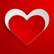 Valentines Day Background with hearts Vector illustration N2
