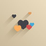 Vector creative flat ui icon background Eps 10 N2