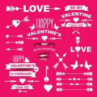 Valentine&#039;s Day set of symbols N3