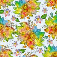 abstract seamless texture watercolor N42