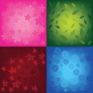 vector four seasons background N2