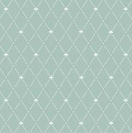 Seamless pattern symmetrically placed lily