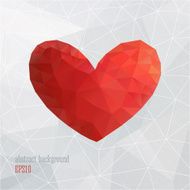 Background with heart N10