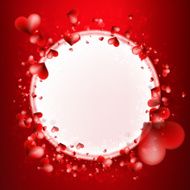 Valentine&#039;s day or Wedding template card EPS10 N3