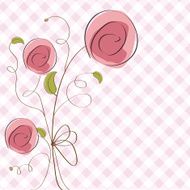 delicate floral background N4