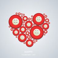 Vector valentines day background Eps10 N33