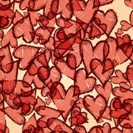 grunge heart background N12