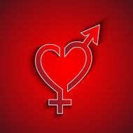 male and female sex symbol N2