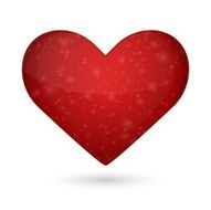 Red Heart Vector Illustration N7