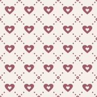 Abstract seamless pattern with hearts N14