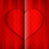 Greeting card template on Valentine&#039;s Day N5