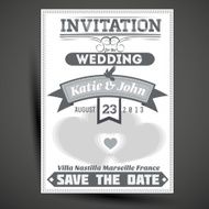 Invitation for the Wedding N3