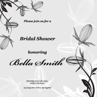 Wedding or invitation card abstract vector flower pattern background N52