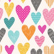 Hearts Seamless Pattern N47