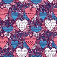 Hearts Seamless Pattern N48