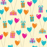 Vilentine gifts seamless pattern N3