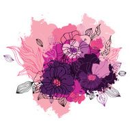 Decorative floral background N20