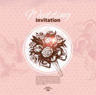 wedding invitation N162