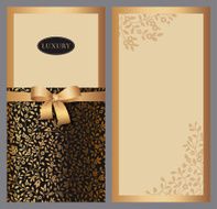 Set of vertical invitations N4