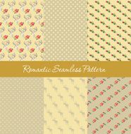 Romantic pattern set