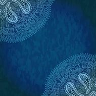 Vintage invitation decoration Detailed ornament corners on grunge background N3