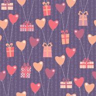 Vilentine gifts seamless pattern N4